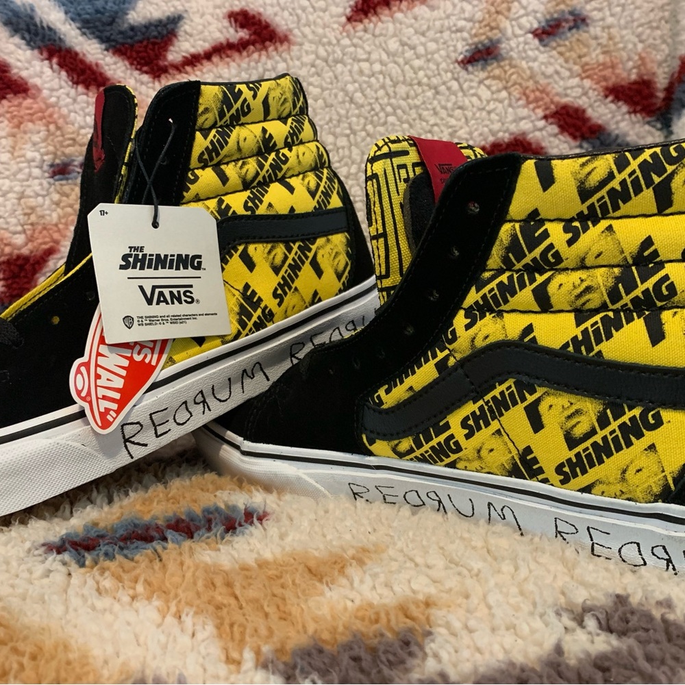 Vans the shining hi top shoes 7.5 men’s 9.0 women’s